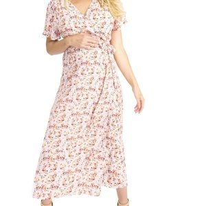 Like new Angel Maternity (Nordstrom) maternity wrap dress, size M